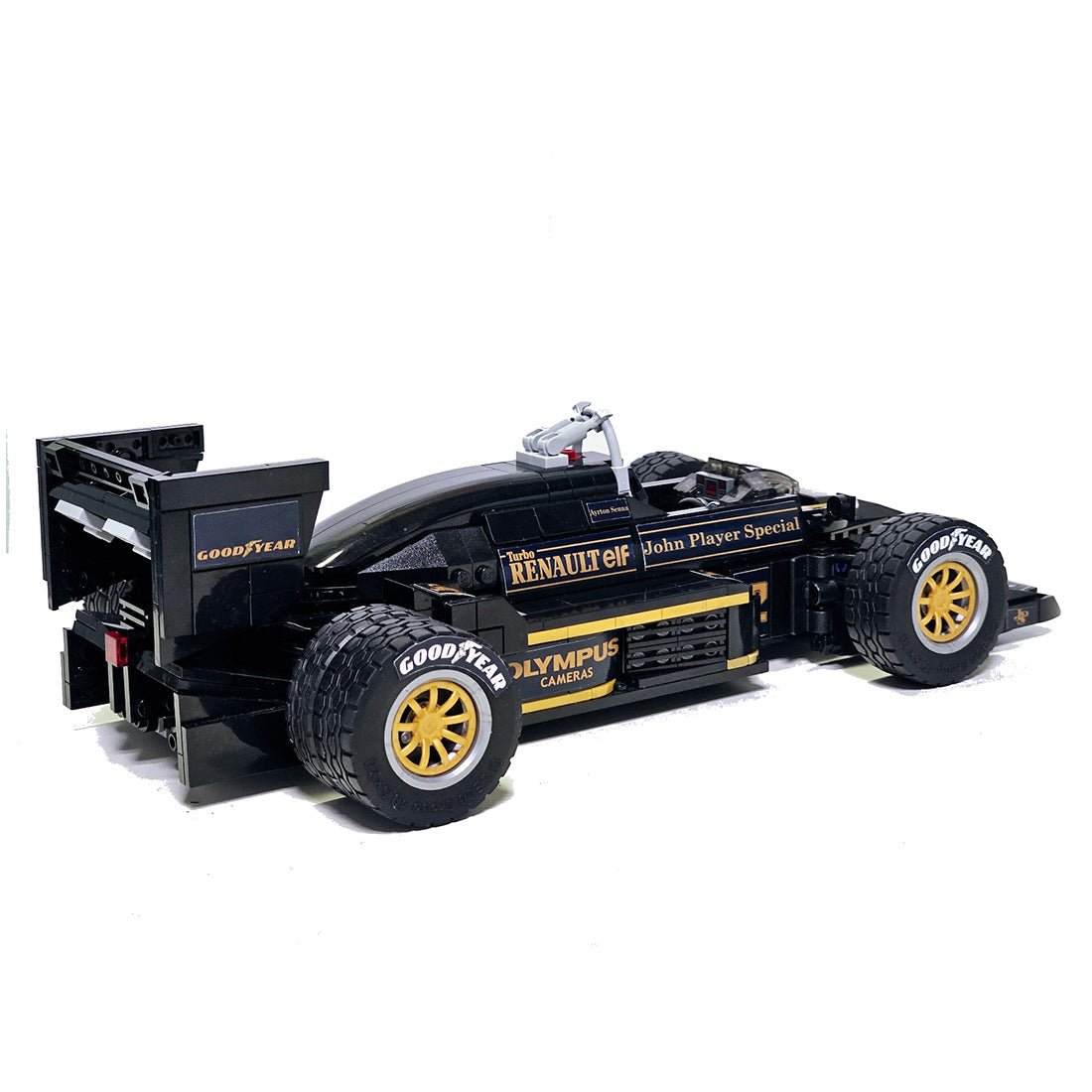 MOC - 190723 Lotus 97T - Ayrton Senna Tribute Building Blocks - LesDiy -