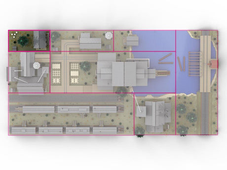 MOC - 191067 Sawmill Series: Company Office 6 - LesDiy - Locomotive