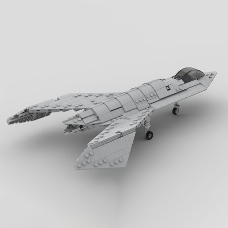 MOC - 191232 1:35 Scale Boeing Bird of Prey Building Blocks - LesDiy - Building Blocks