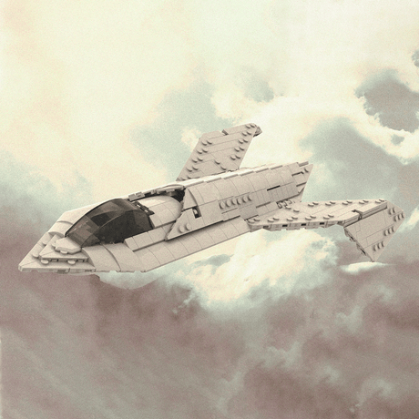 MOC - 191232 1:35 Scale Boeing Bird of Prey Building Blocks - LesDiy - Building Blocks