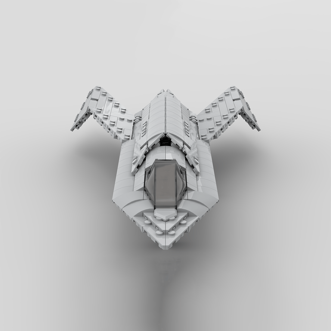 MOC - 191232 1:35 Scale Boeing Bird of Prey Building Blocks - LesDiy - Building Blocks