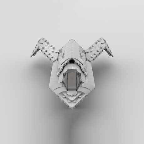 MOC - 191232 1:35 Scale Boeing Bird of Prey Building Blocks - LesDiy - Building Blocks