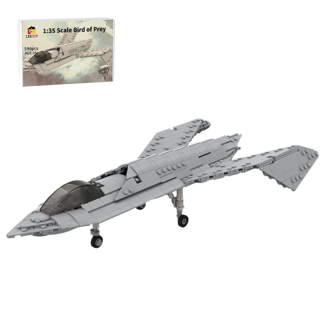 MOC - 191232 1:35 Scale Boeing Bird of Prey Building Blocks - LesDiy - Building Blocks
