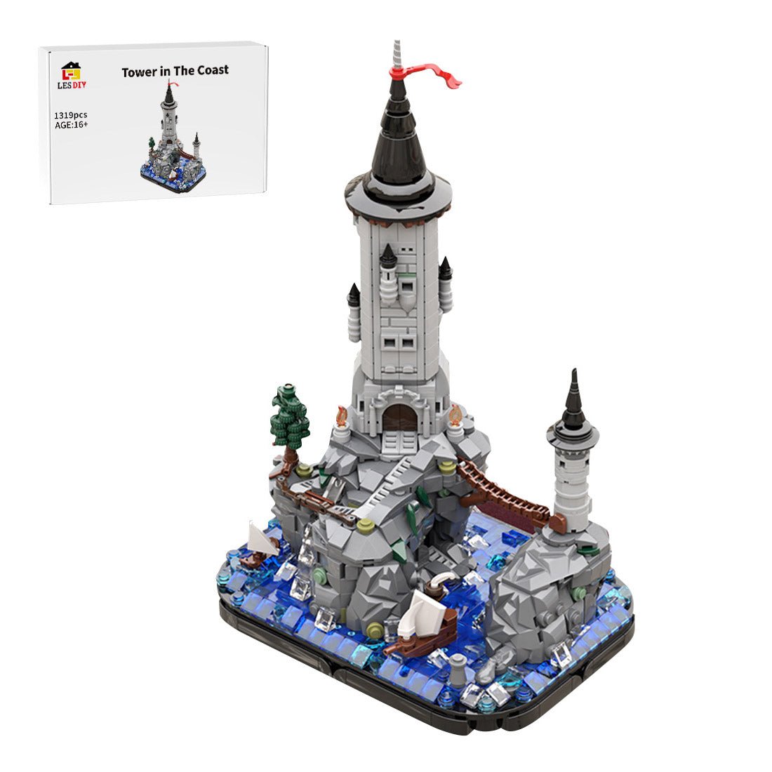 MOC - 191497 Tower in The Coast - LesDiy -