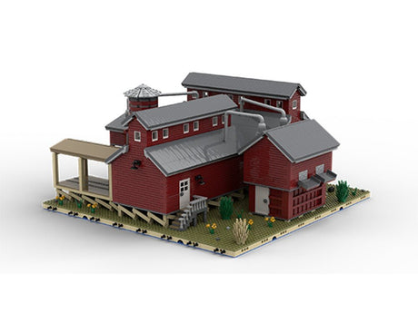 MOC - 192345 Sawmill Series: Planing Shed 7 - LesDiy - Locomotive