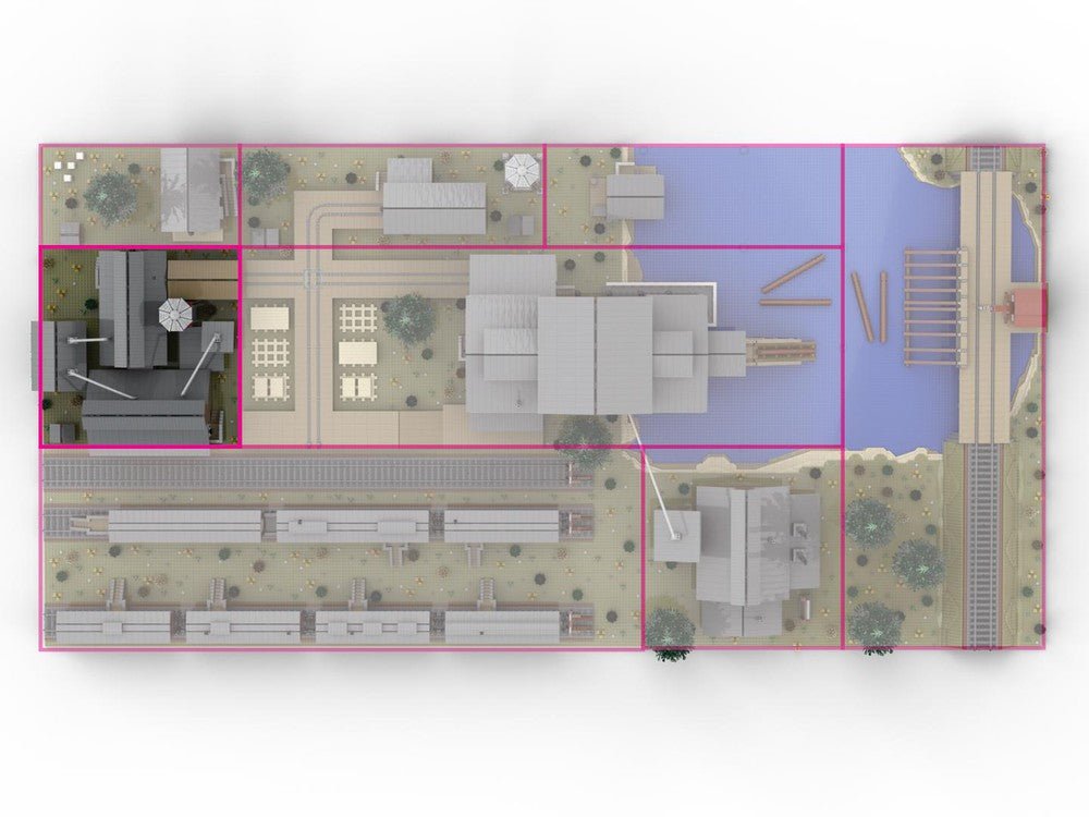 MOC - 192345 Sawmill Series: Planing Shed 7 - LesDiy - Locomotive
