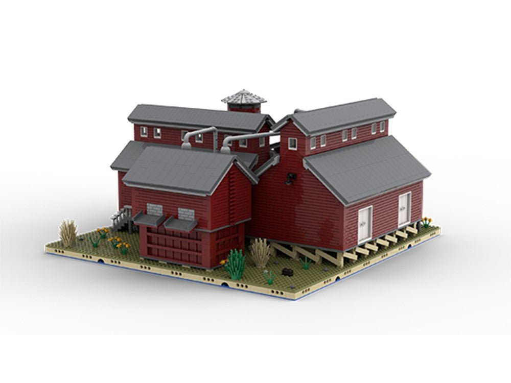 MOC - 192345 Sawmill Series: Planing Shed 7 - LesDiy - Locomotive