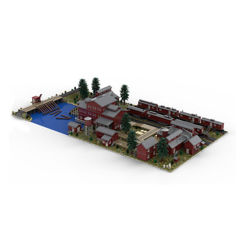 MOC - 192611 Sawmill Complete Set - LesDiy - Locomotive