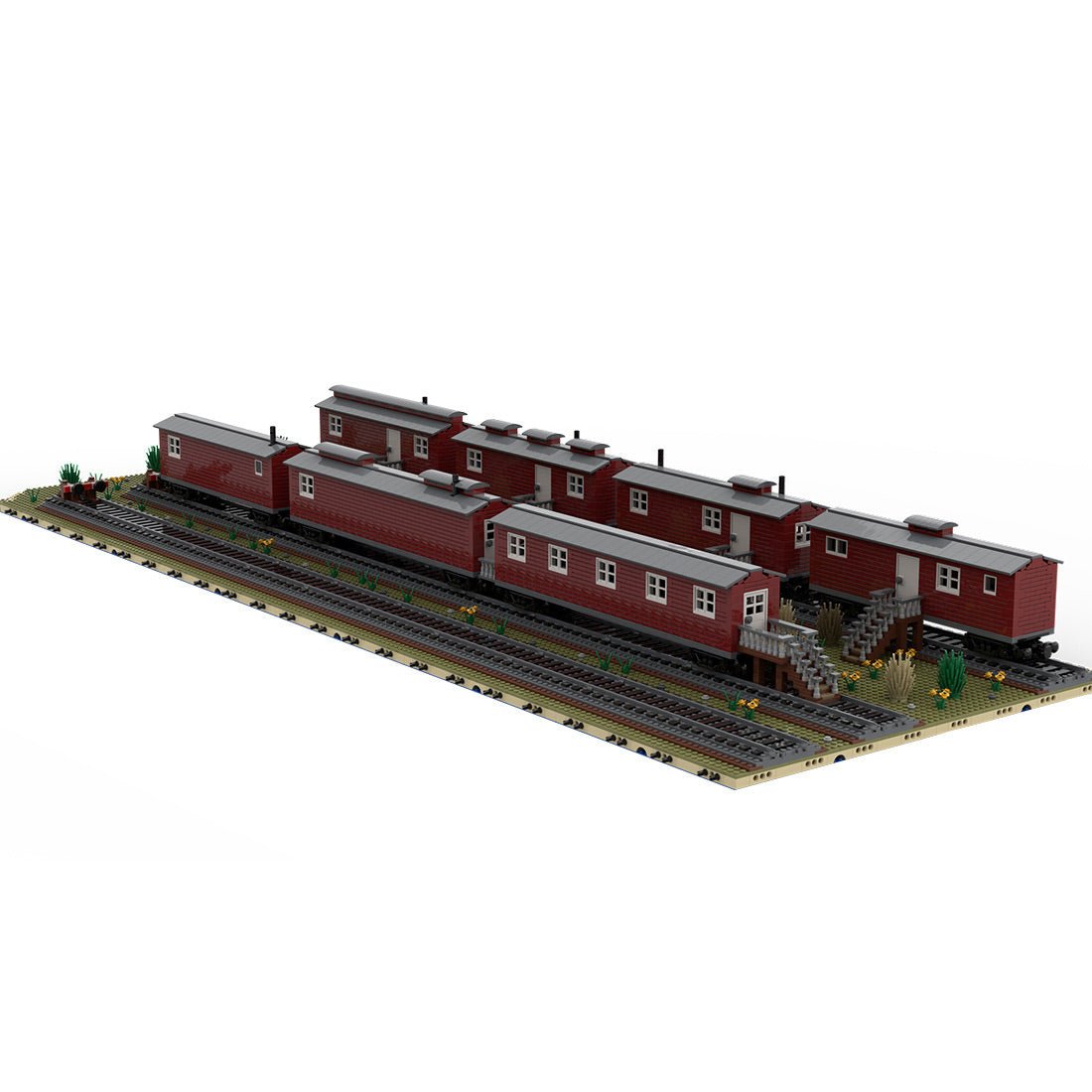 MOC - 192611 Sawmill Complete Set - LesDiy - Locomotive