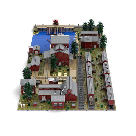 MOC - 192611 Sawmill Complete Set - LesDiy - Locomotive