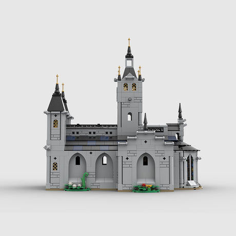 MOC - 192638 Medieval Church Building Blocks - LesDiy - Building Blocks