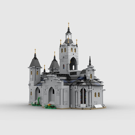 MOC - 192638 Medieval Church Building Blocks - LesDiy - Building Blocks