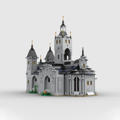 MOC - 192638 Medieval Church Building Blocks - LesDiy - Building Blocks