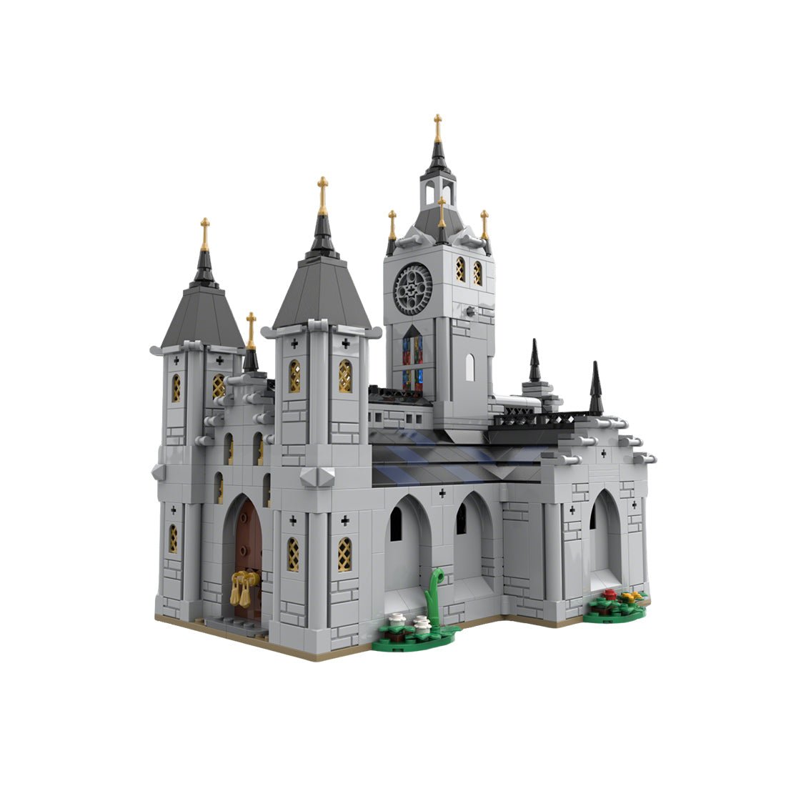 MOC - 192638 Medieval Church Building Blocks - LesDiy - Building Blocks