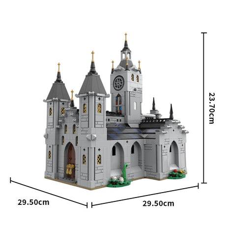 MOC - 192638 Medieval Church Building Blocks - LesDiy - Building Blocks