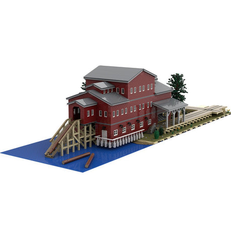 MOC - 193056 Sawmill Series: Sawmill 8 - LesDiy - Locomotive