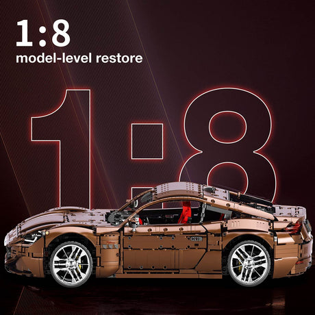MOC - 193085 1/8 Scale Maserati (Dynamic Version/Bronze/5480PCS) Building Blocks - LesDiy - Building Blocks