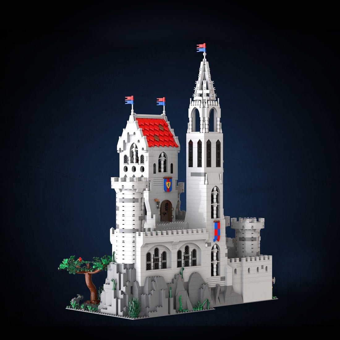 MOC - 193221 King's Castle - The King returns - LesDiy -