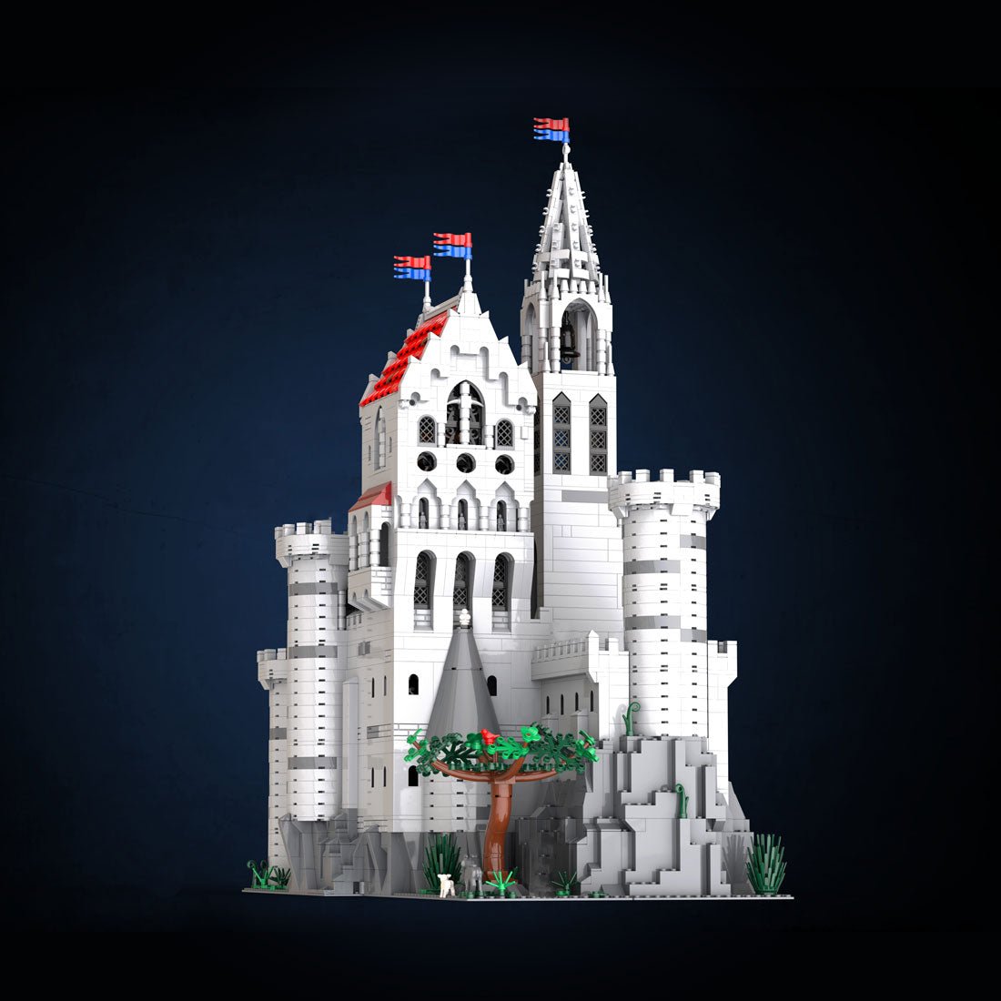 MOC - 193221 King's Castle - The King returns - LesDiy -