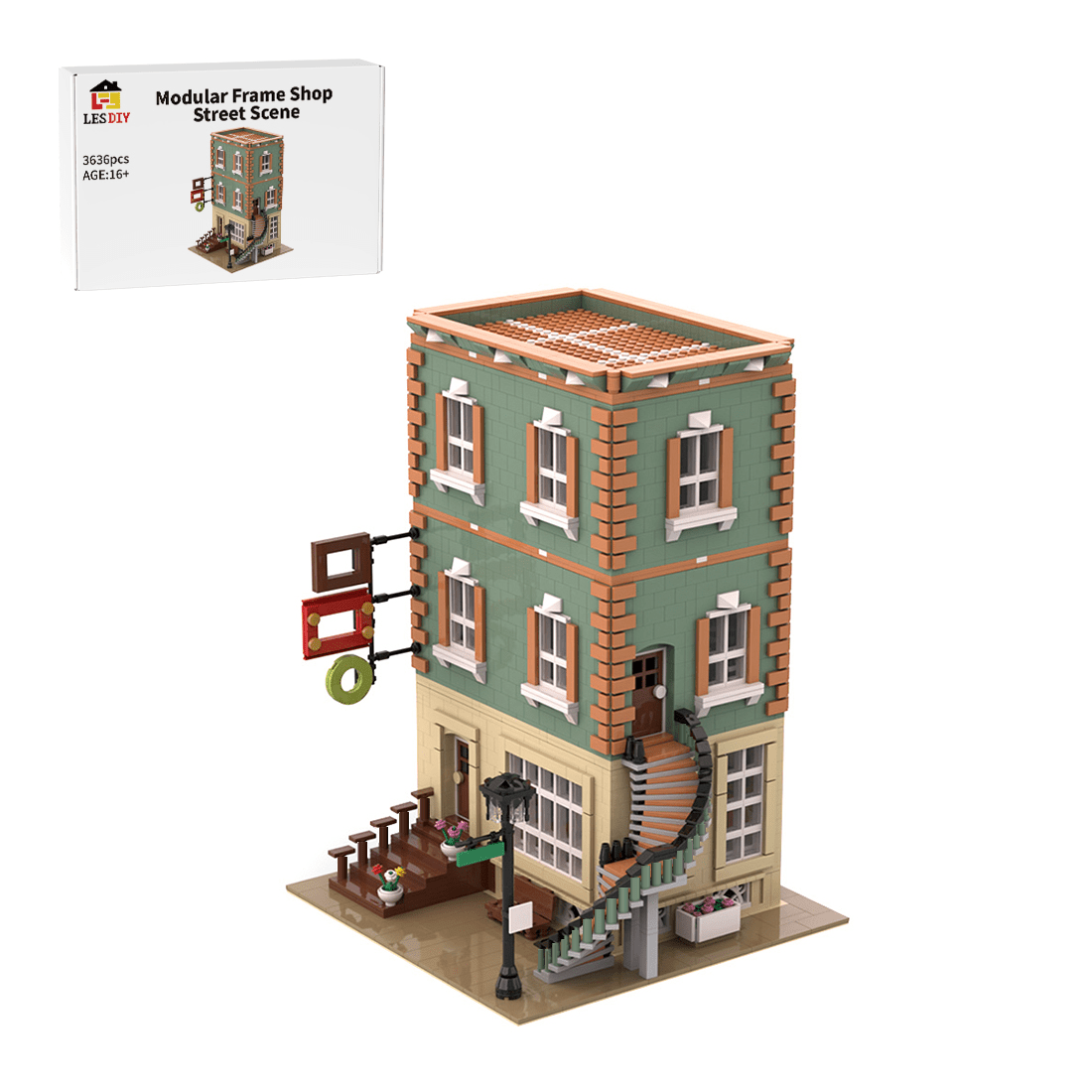 MOC - 193281 The Frame Shop - LesDiy -