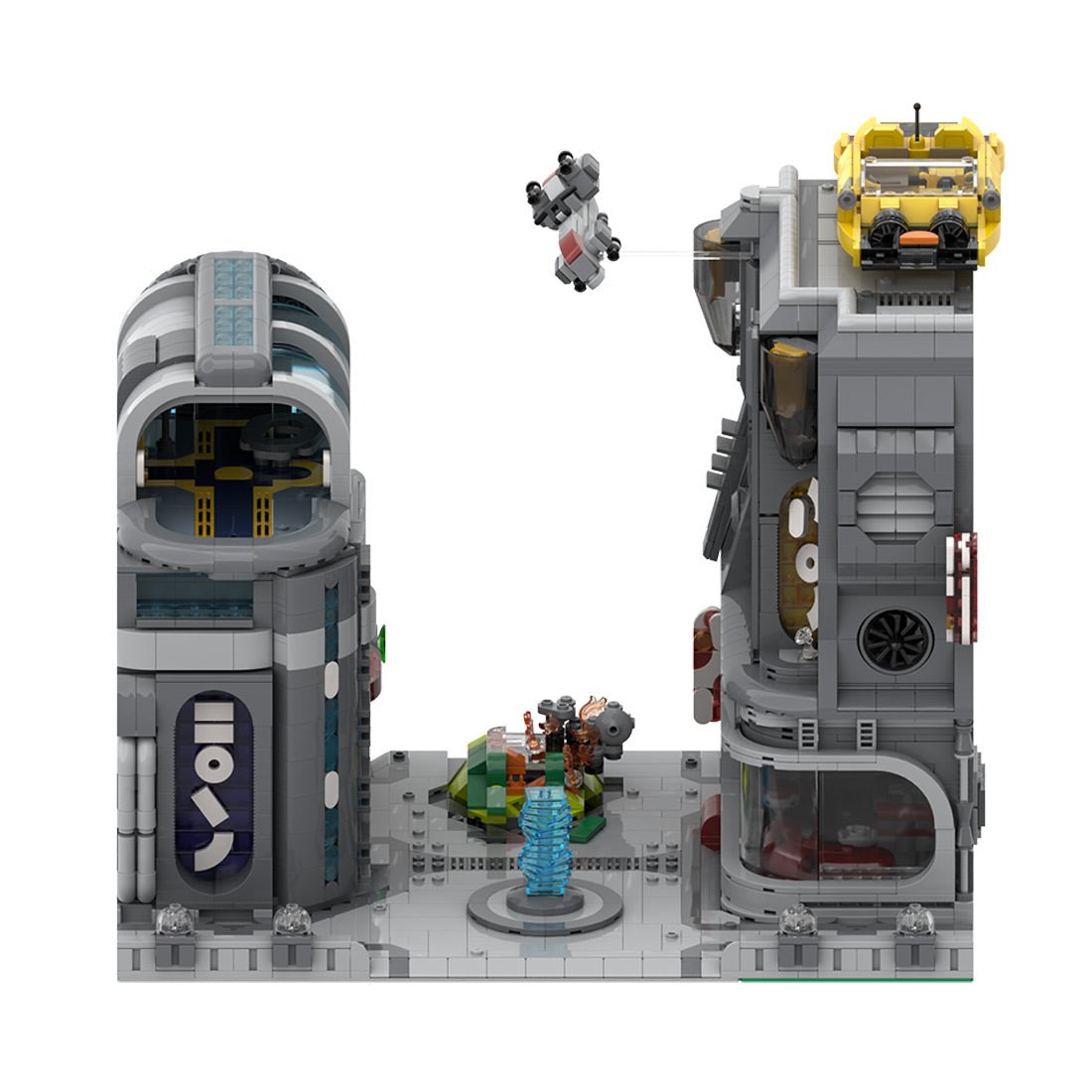 MOC - 193365 Coruscant Uscru Entertainment District Modular Building Blocks - LesDiy - MOC