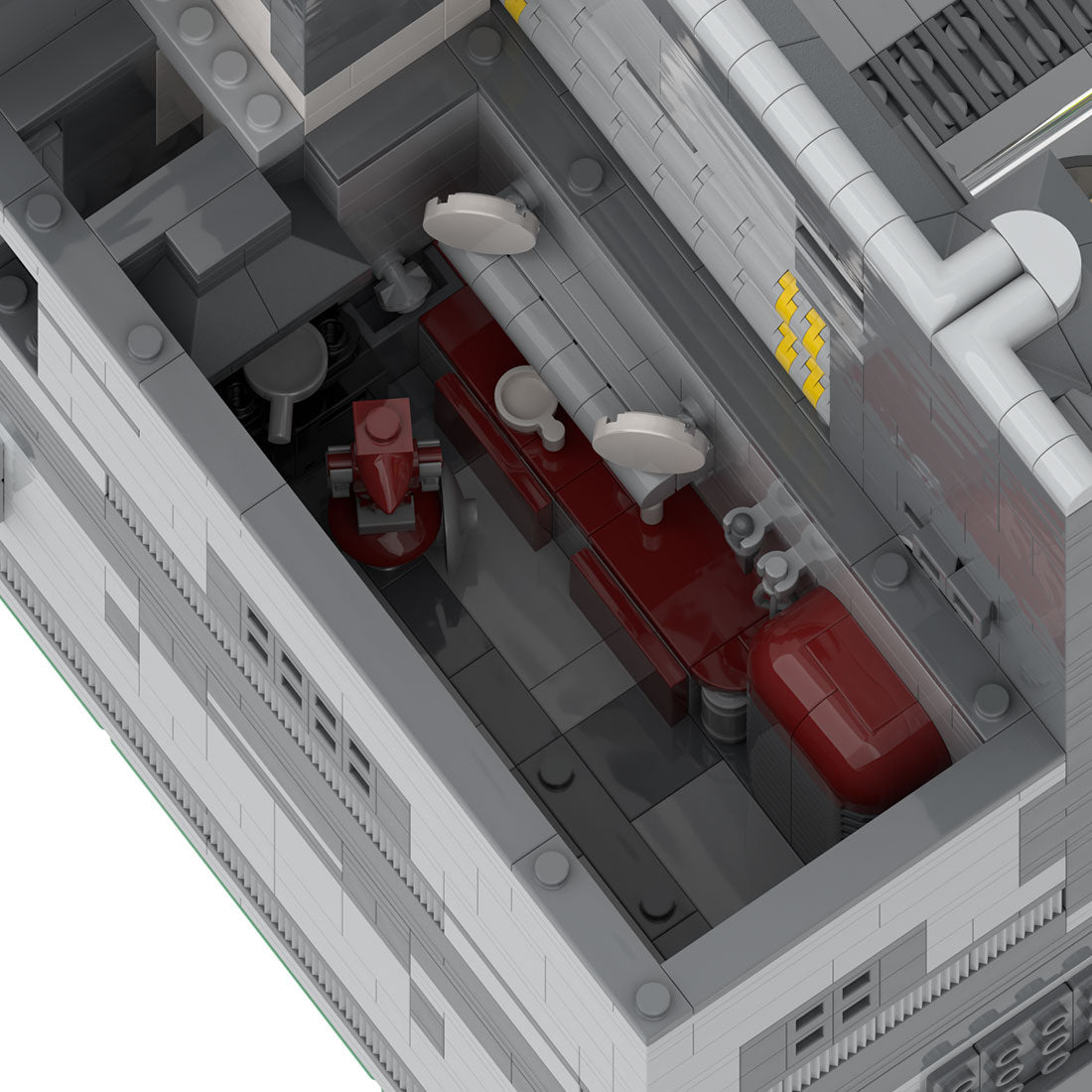 MOC - 193365 Coruscant Uscru Entertainment District Modular Building Blocks - LesDiy - MOC