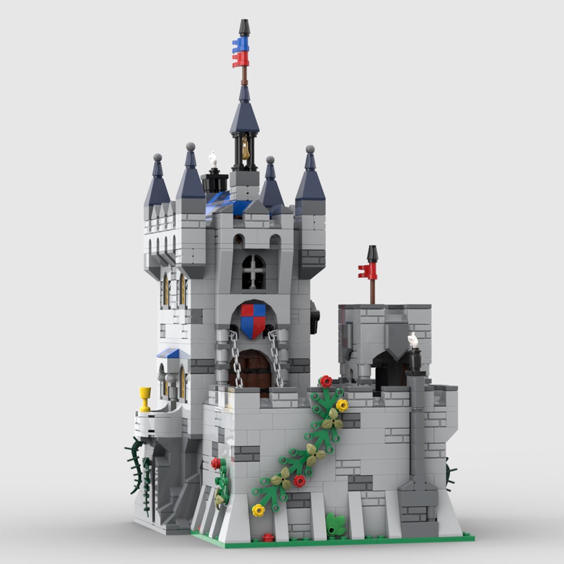 MOC - 193381 Impenetrable Dungeon Building Blocks - LesDiy -