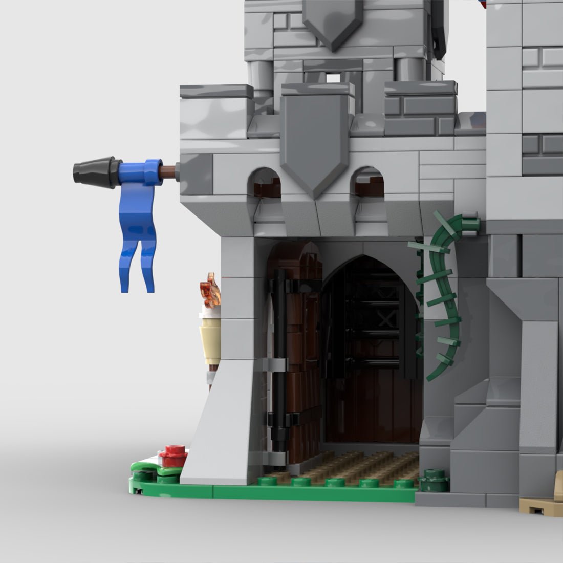 MOC - 193381 Impenetrable Dungeon Building Blocks - LesDiy -