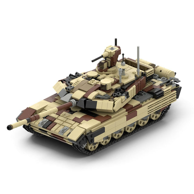 MOC - 19364 T - 90 MS v2 Tank | 1:35 Minifigure Scale - LesDiy -