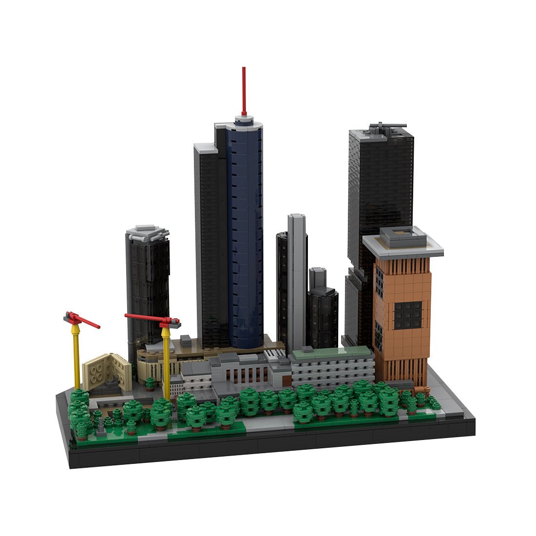 MOC - 194839 Frankfurt Neue Mainzer Straße skyscrapers part 1 - LesDiy -