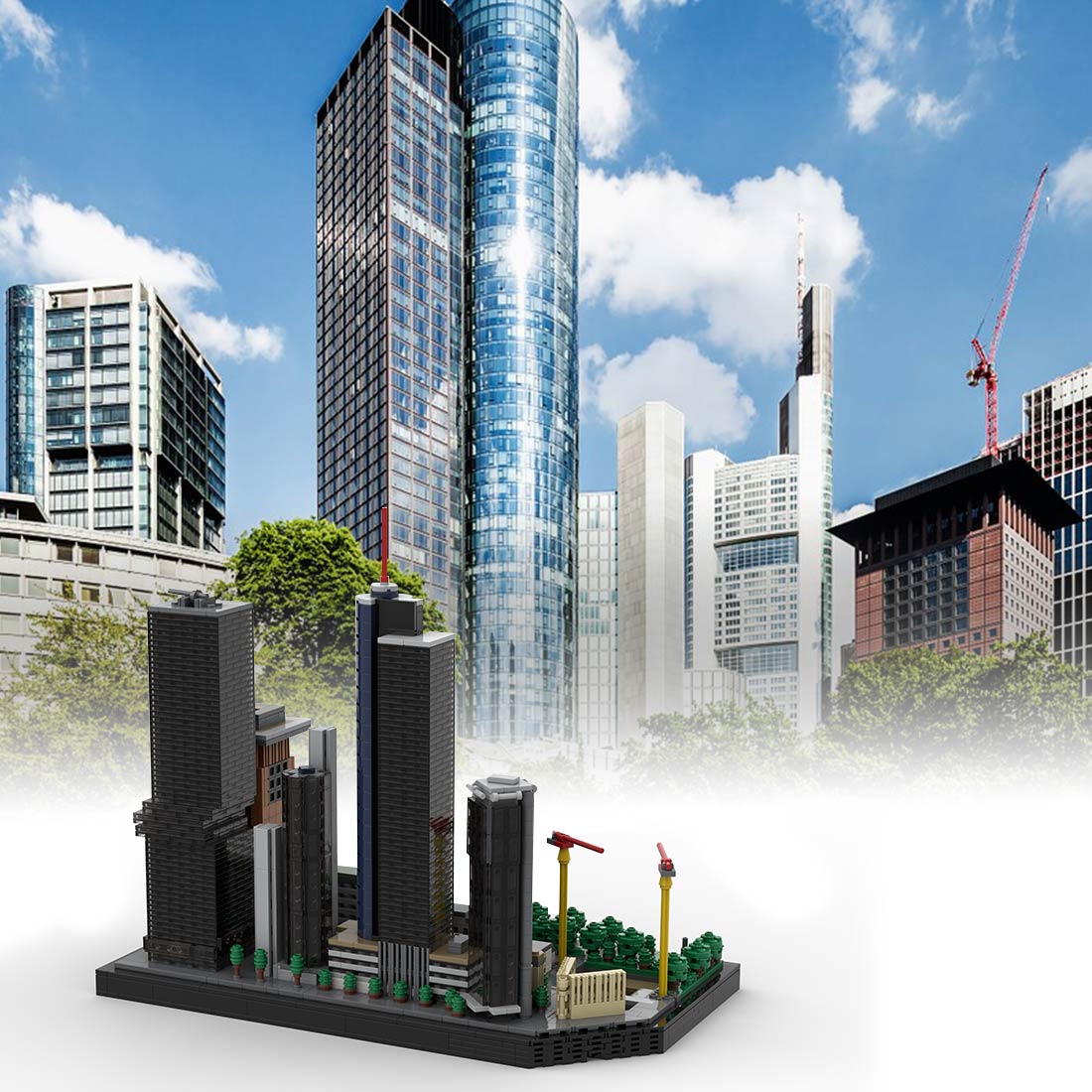 MOC - 194839 Frankfurt Neue Mainzer Straße skyscrapers part 1 - LesDiy -