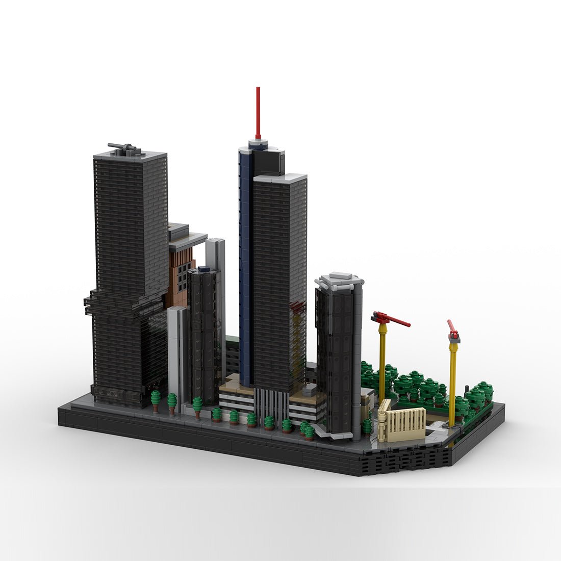 MOC - 194839 Frankfurt Neue Mainzer Straße skyscrapers part 1 - LesDiy -