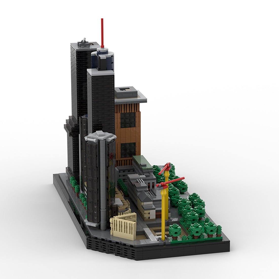 MOC - 194839 Frankfurt Neue Mainzer Straße skyscrapers part 1 - LesDiy -
