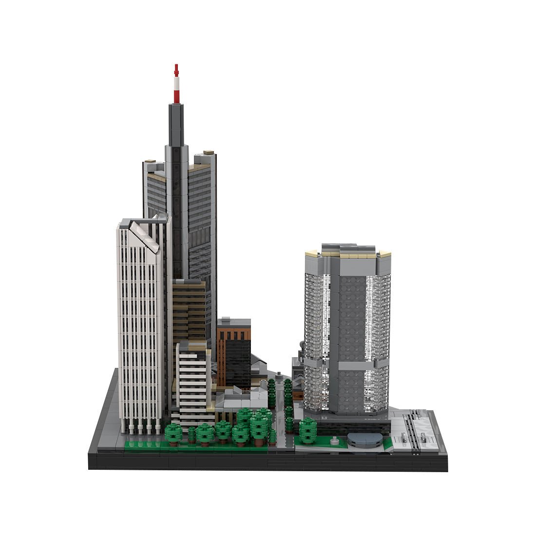 MOC - 194840 Frankfurt Neue Mainzer Straße skyscrapers part 2 - LesDiy -