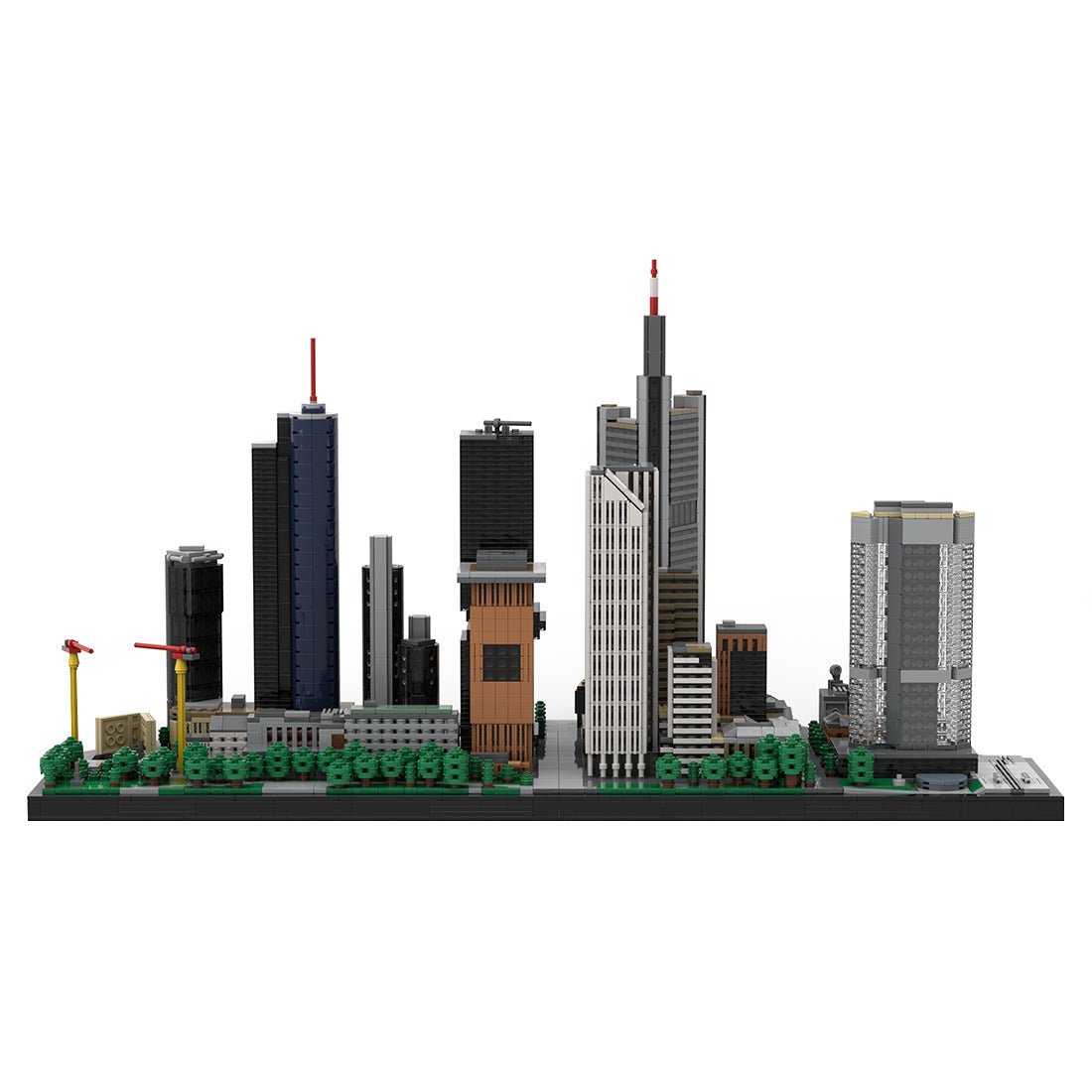 MOC - 194842 Bundle deal: Frankfurt Neue Mainzer Straße skyscrapers part 1 and part 2 - LesDiy -