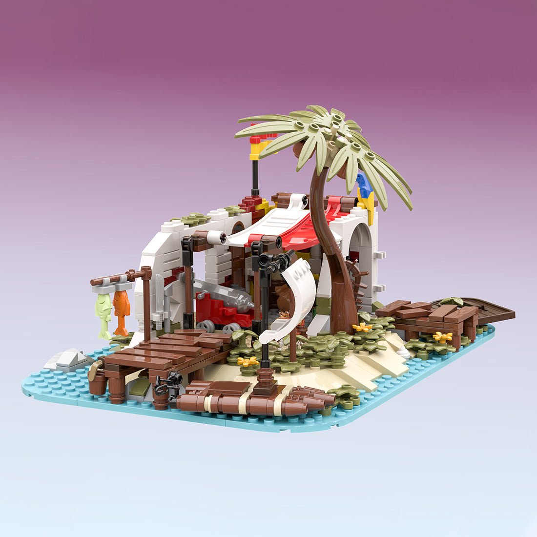 MOC - 195318 Steve's Hideout Building Blocks - LesDiy - Building Blocks