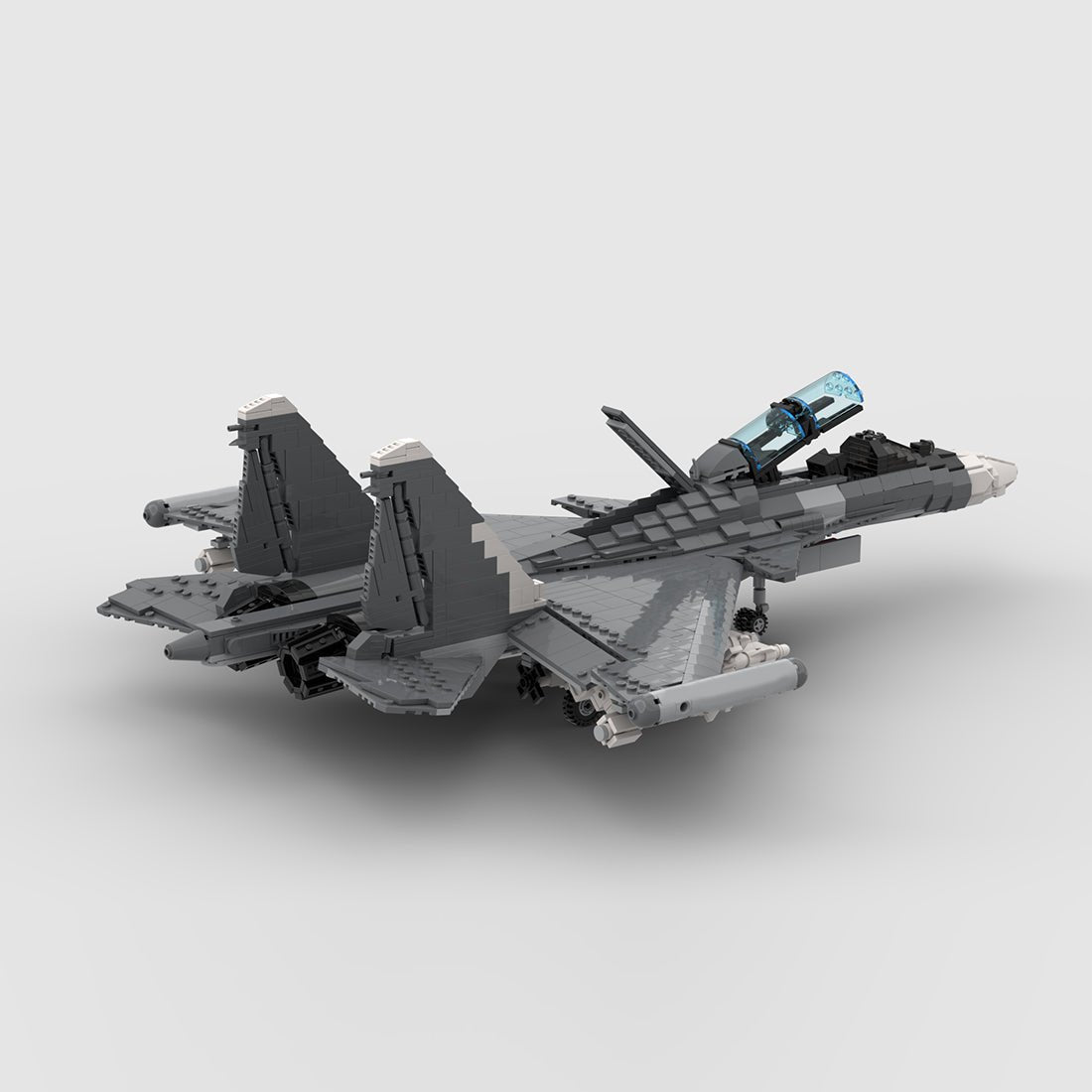 MOC - 196503 Su - 30 blue 43 - LesDiy -