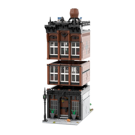 MOC - 197722 Gothic Town House Building Blocks - LesDiy -