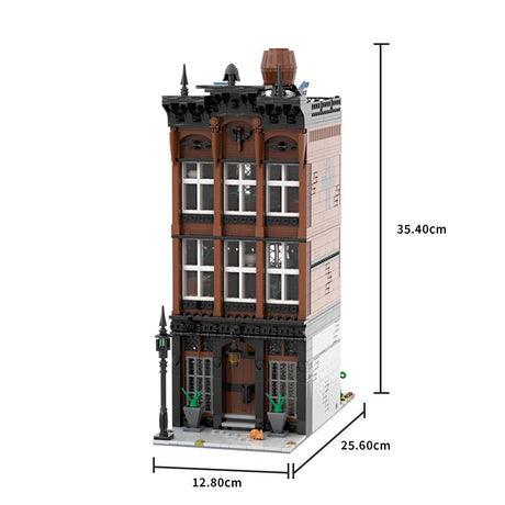 MOC - 197722 Gothic Town House Building Blocks - LesDiy -