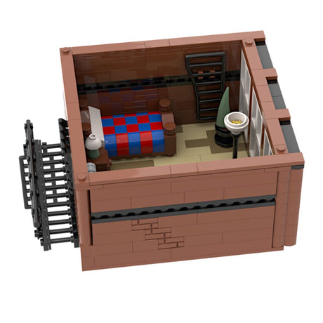 MOC - 197722 Gothic Town House Building Blocks - LesDiy -