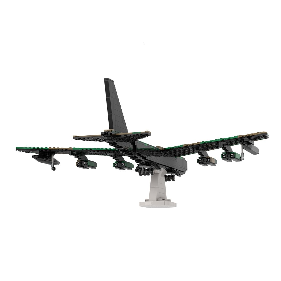 MOC-198083 Boeing B-52D Stratofortress Southeast Asia Camouflage Building Blocks-LesDiy-MOC-