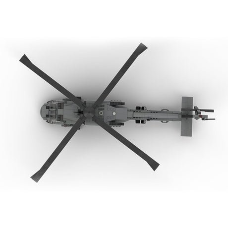 MOC - 198409 Skosky UH - 60 BLACK HAWK Building Blocks - LesDiy - building blocks