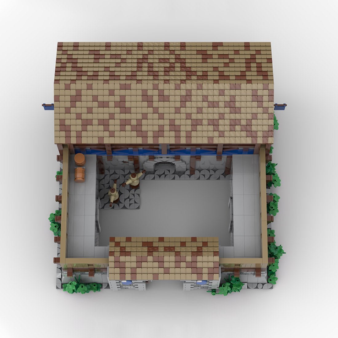 MOC - 198750 Age of Empires - Barracks (Western European) Building Blocks - LesDiy - Building Blocks