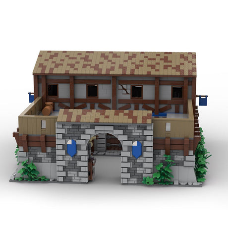 MOC - 198750 Age of Empires - Barracks (Western European) Building Blocks - LesDiy - Building Blocks