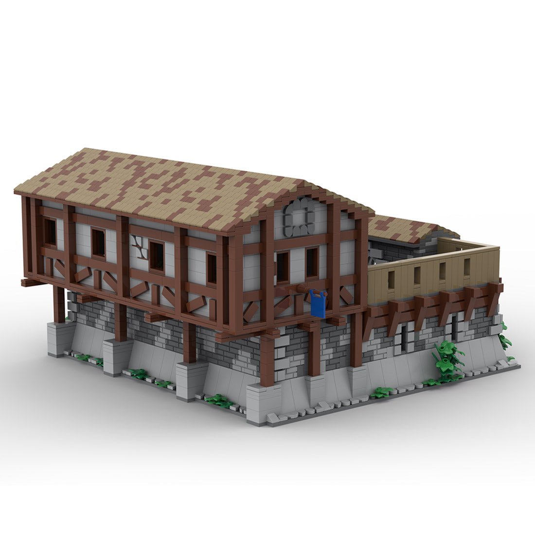 MOC - 198750 Age of Empires - Barracks (Western European) Building Blocks - LesDiy - Building Blocks