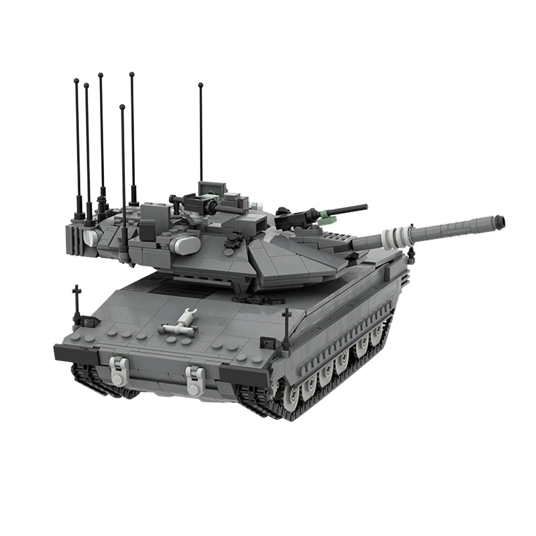 MOC - 200277 Merkava Mk.4M | Main Battle Tank - 1:35 Scale - LesDiy -