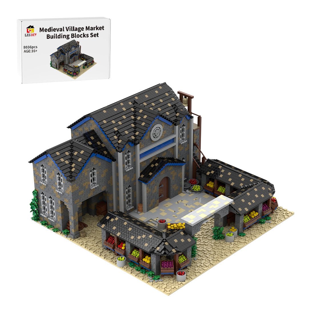 MOC - 201061 Age of Empires - Market Building Blocks - LesDiy - Building Blocks