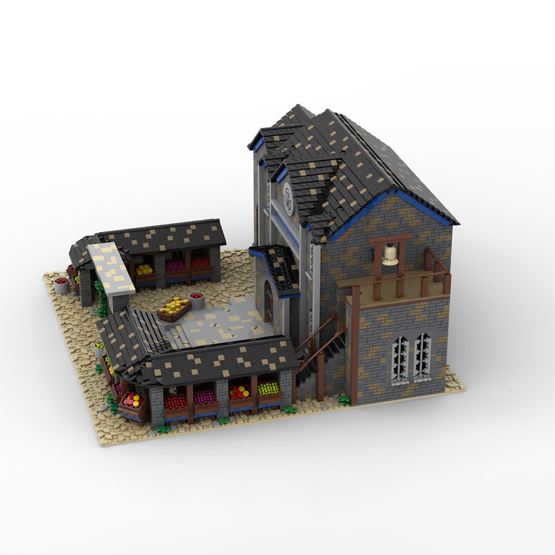 MOC - 201061 Age of Empires - Market Building Blocks - LesDiy - Building Blocks