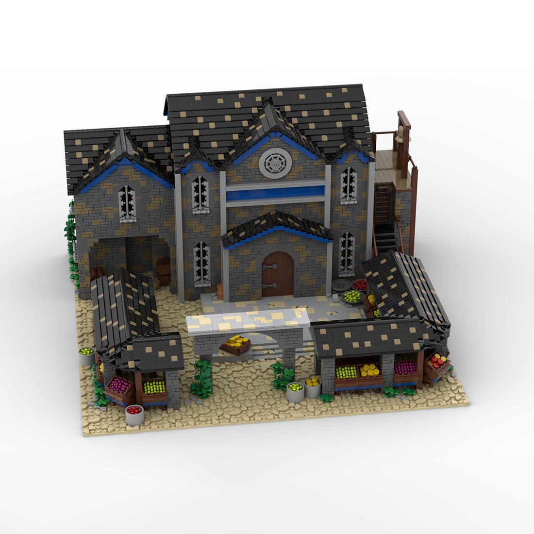 MOC - 201061 Age of Empires - Market Building Blocks - LesDiy - Building Blocks