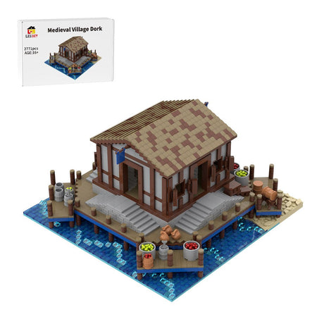 MOC - 201488 Medieval Village Dork Building Blocks - LesDiy - Building Blocks